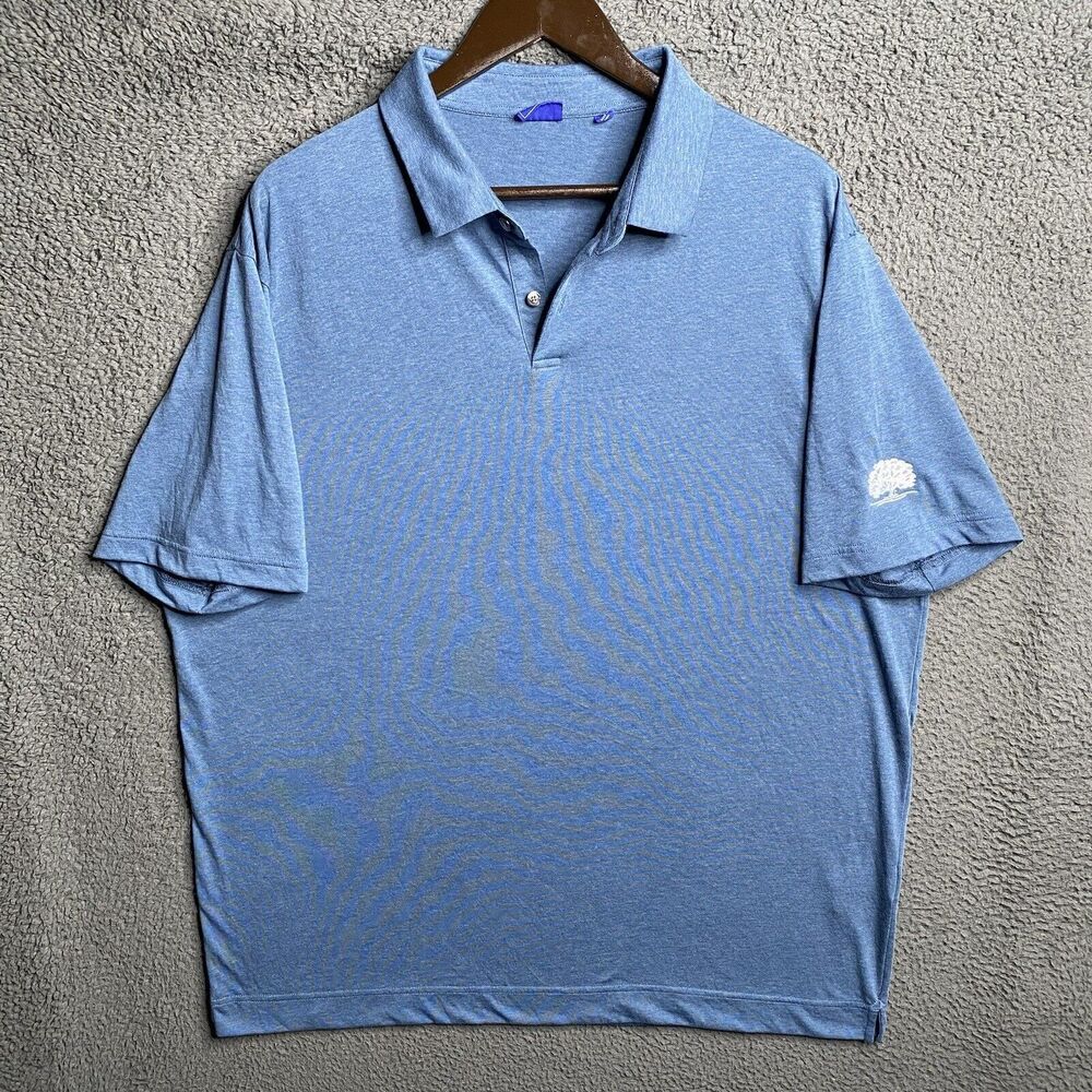 FOOTJOY SHORT SLEEVE Blue GOLF POLO SHIRT MENS 2XL XXL Lightweight